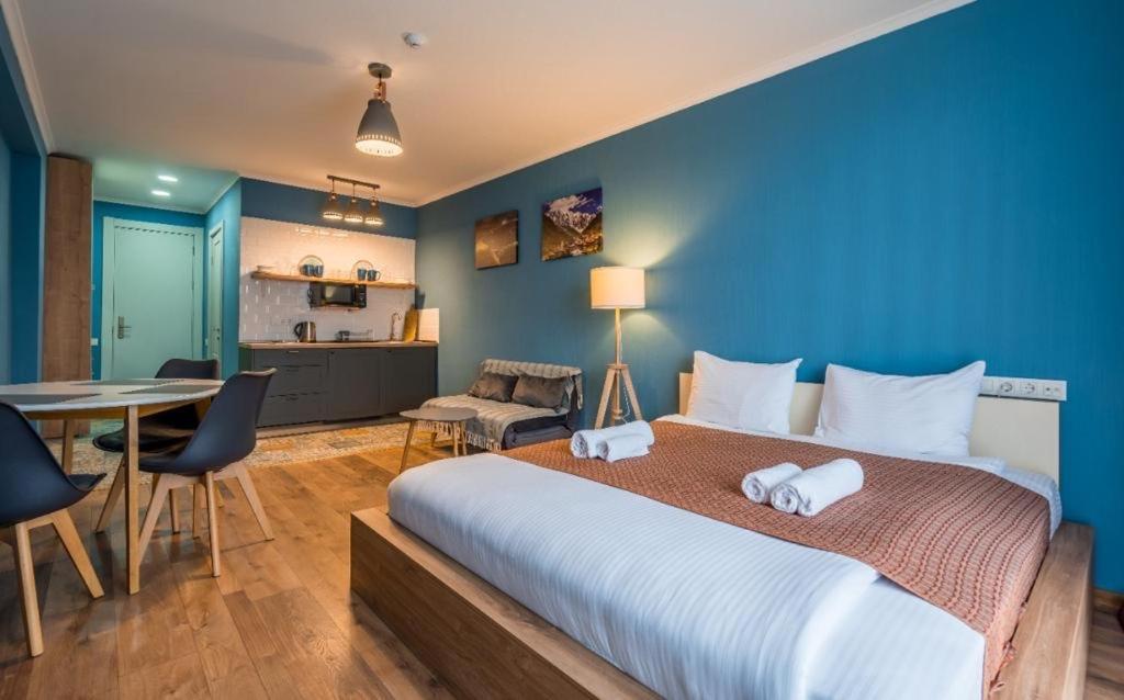 New Gudauri Gn Apartments In Atrium Esterno foto