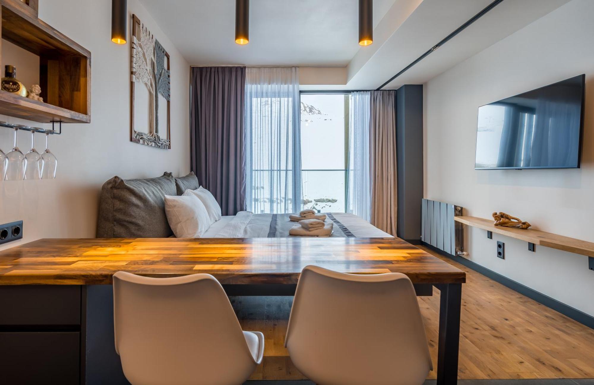 New Gudauri Gn Apartments In Atrium Esterno foto