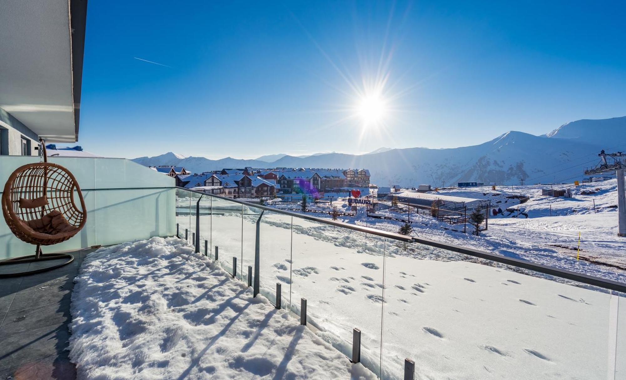 New Gudauri Gn Apartments In Atrium Esterno foto