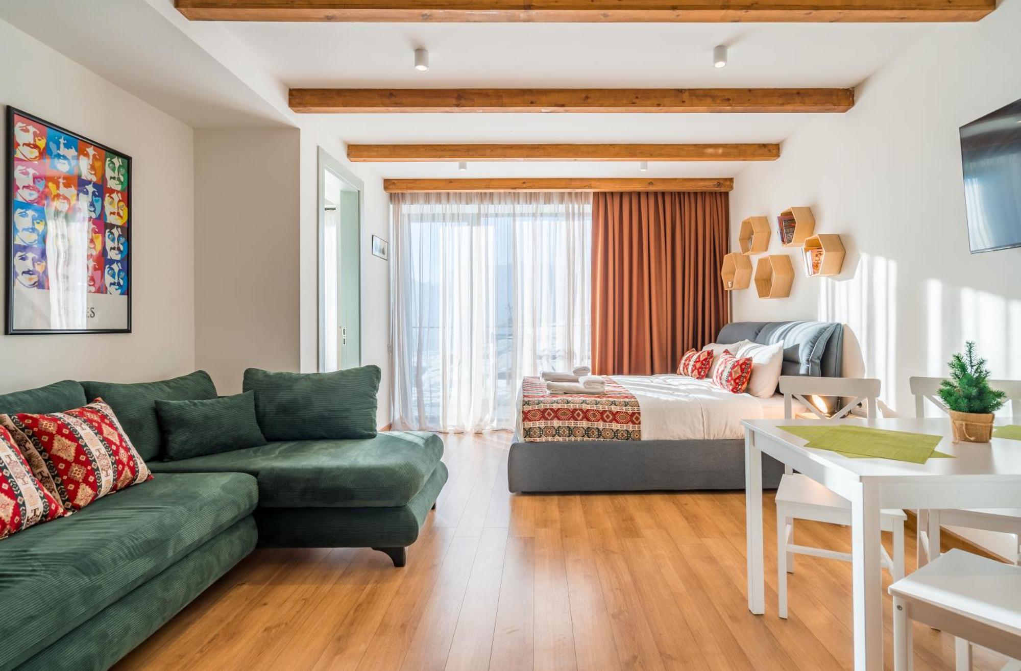 New Gudauri Gn Apartments In Atrium Esterno foto