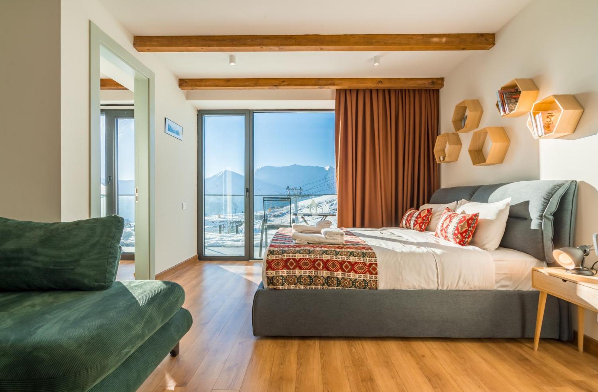 New Gudauri Gn Apartments In Atrium Esterno foto